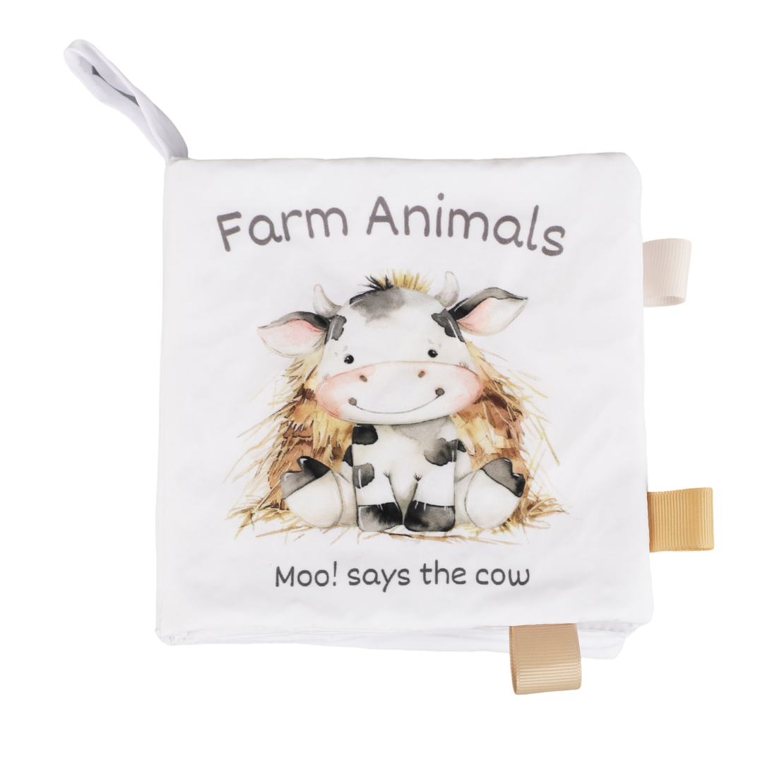 Farm Animals Soft Crinkle Baby Book