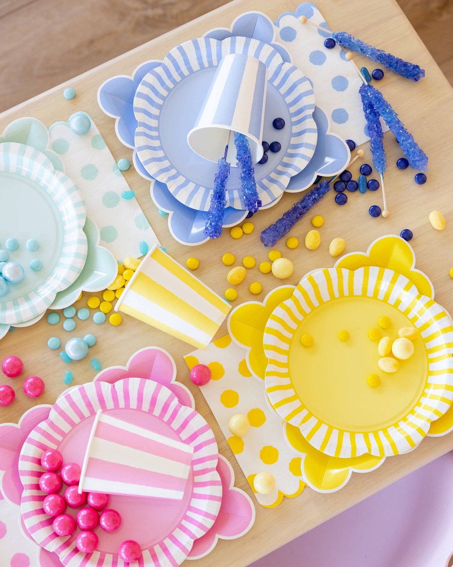 Blue Dessert Plate