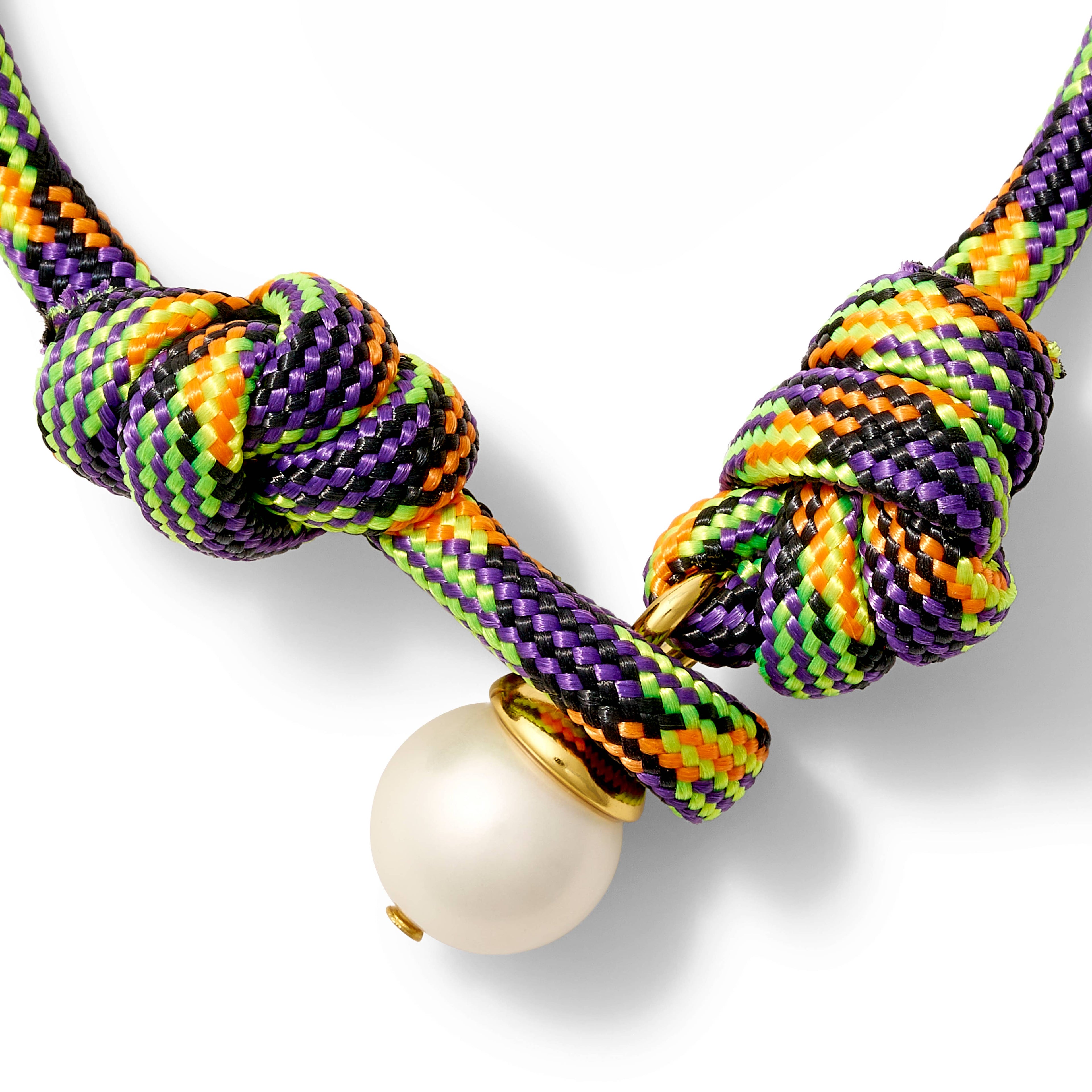 The Paracord + Pearl Bracelet