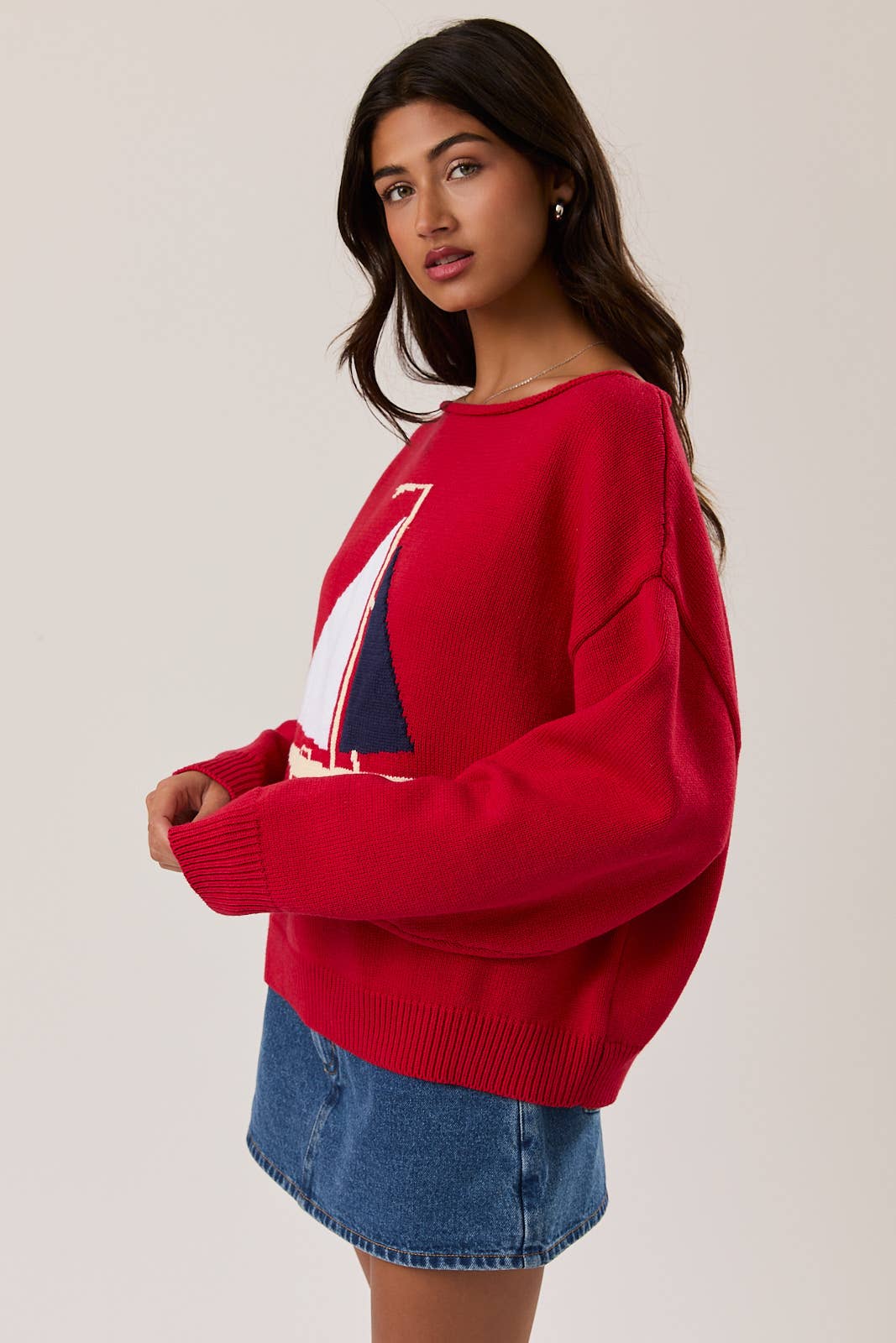 Boat Neck Sweater