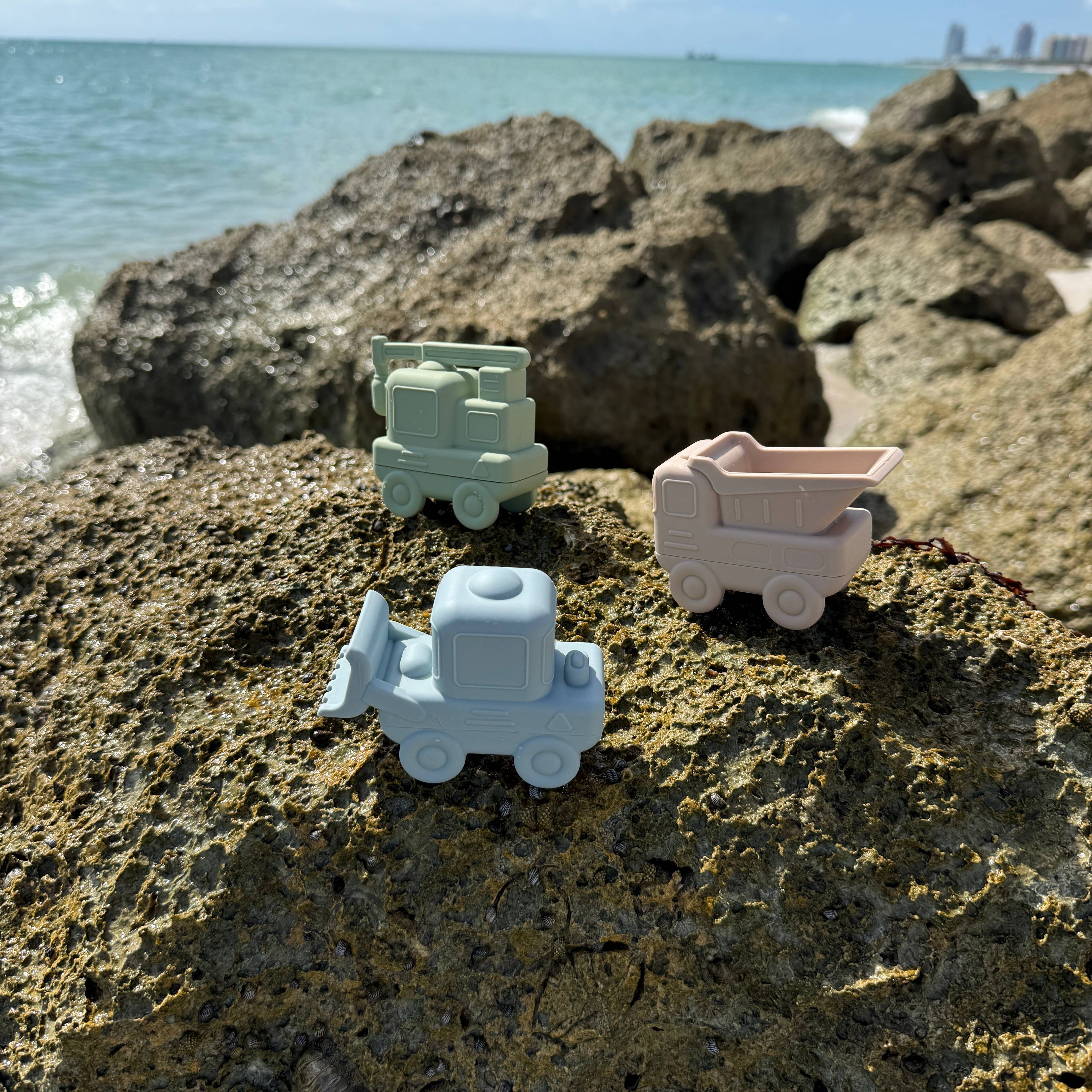 Water Bath Toy Set (Construction) Mold Free