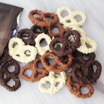 Chocolate Covered Mini-Twist Pretzels