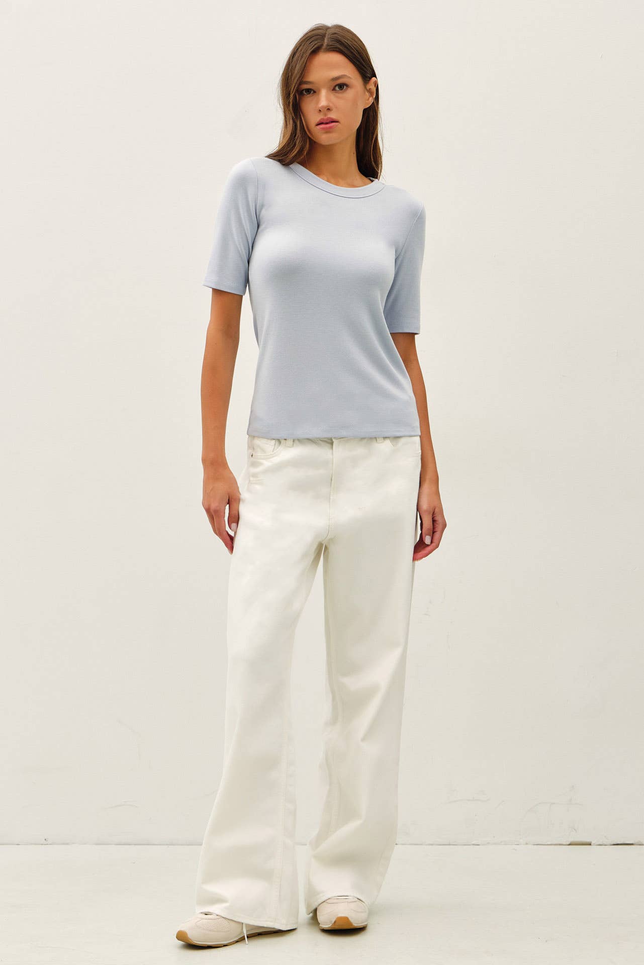 Ultra Soft Basic Short Sleeve Top