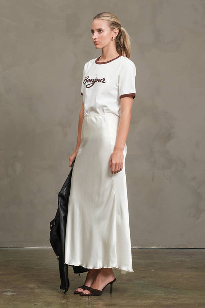 Bonjour Contrast Ringer Tee