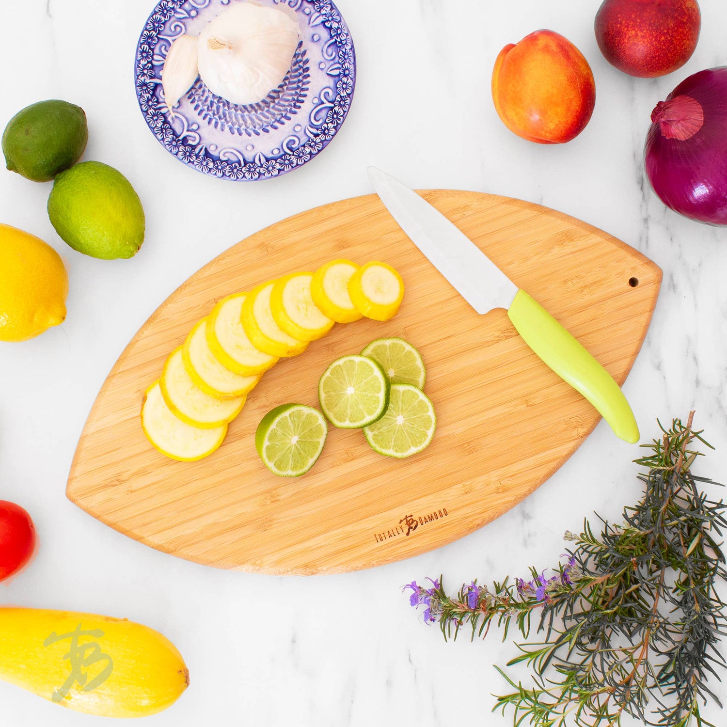 Football Shaped Cutting Board &amp; Charcuterie Serving Tray