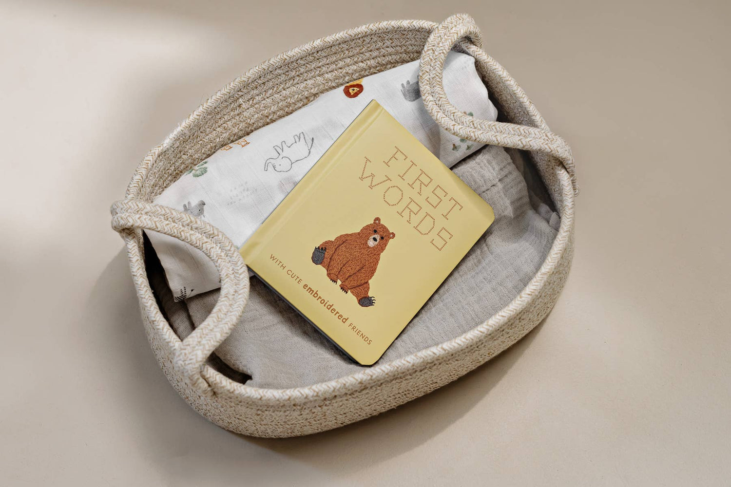First Words Baby Book