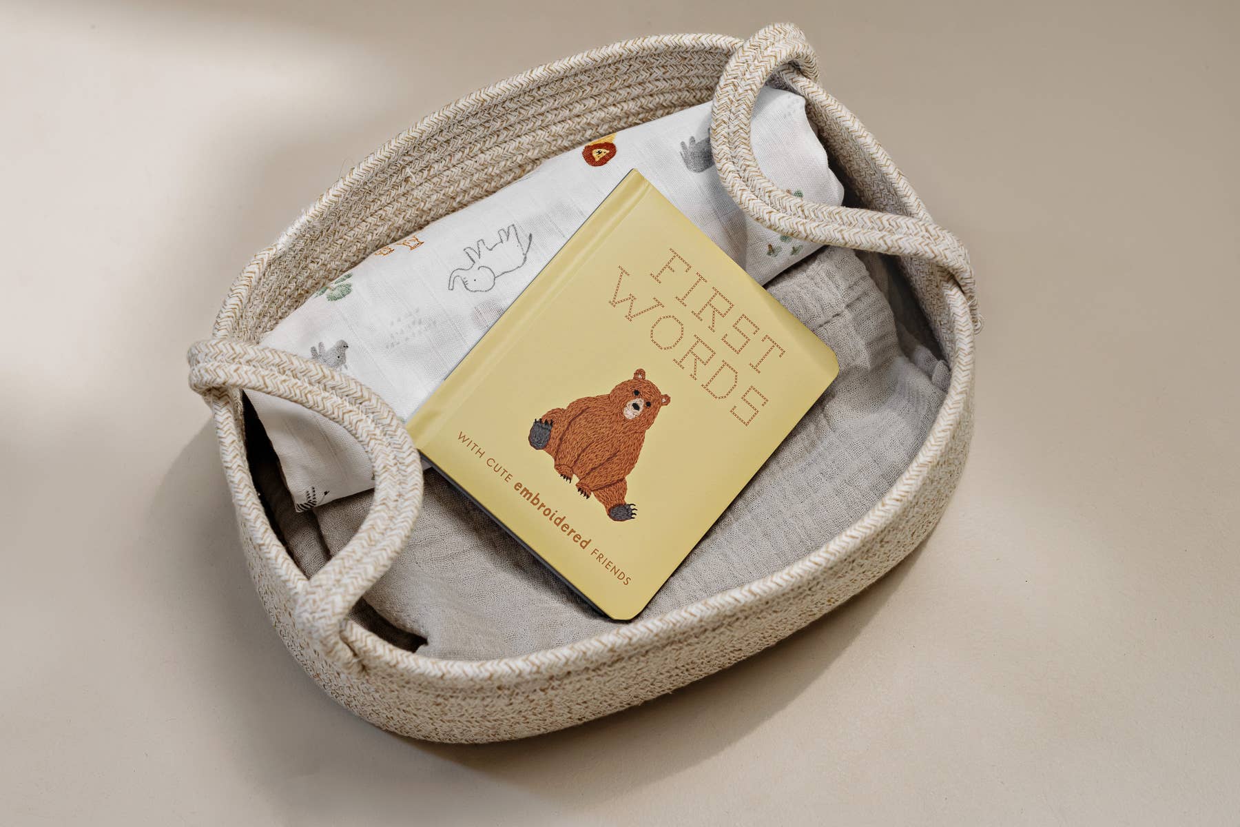 First Words Baby Book