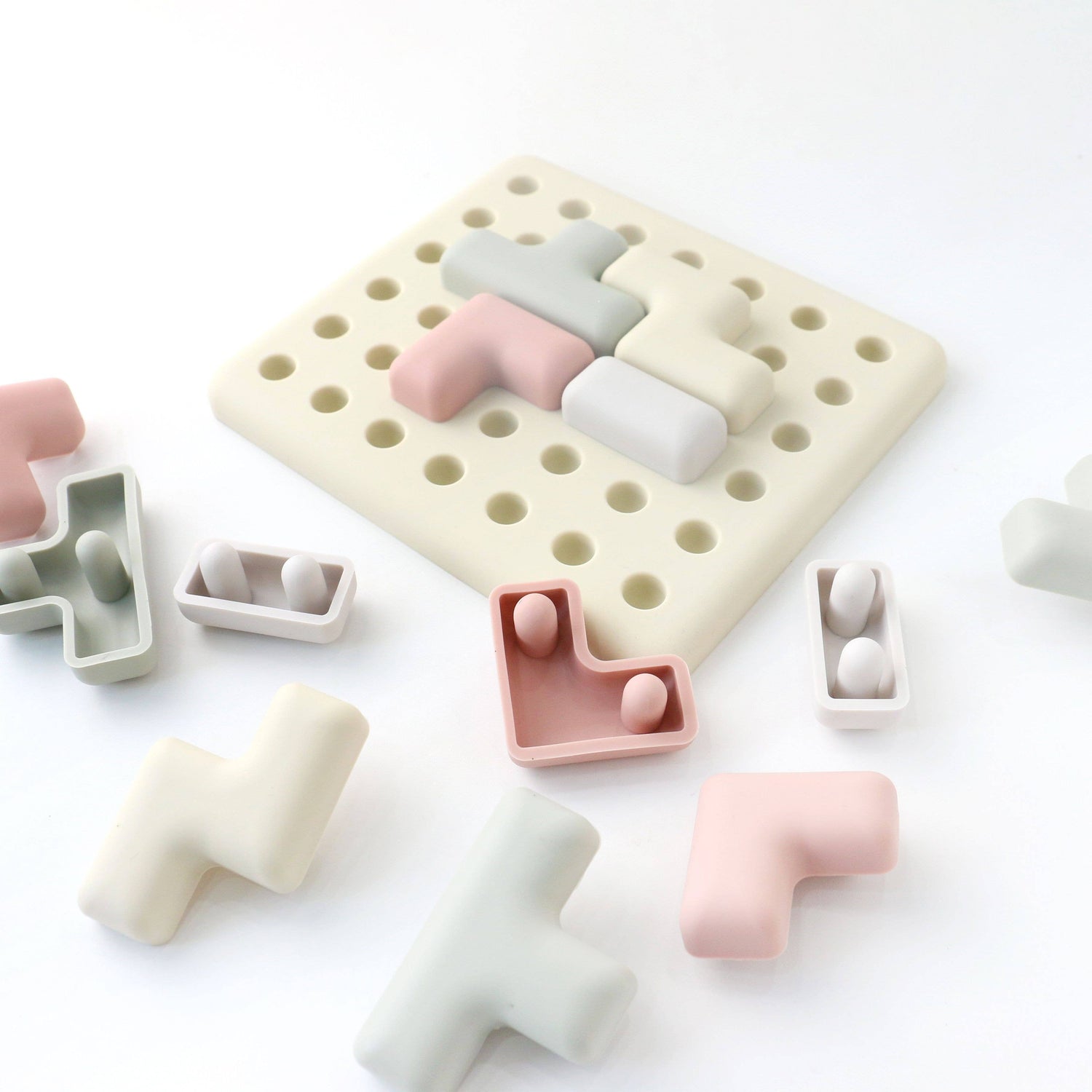 Toddler Puzzle Board - Montessori Shape Toy