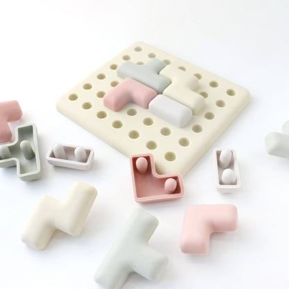 Toddler Puzzle Board - Montessori Shape Toy