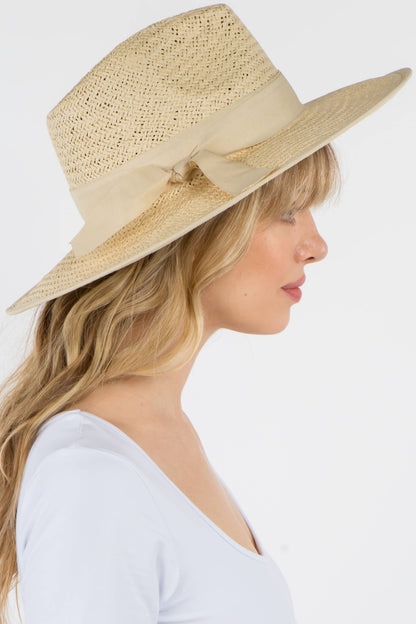 Fedora Flat Brim Hat Spring