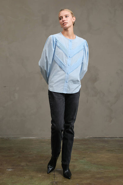 Classic Pintuck Blouse