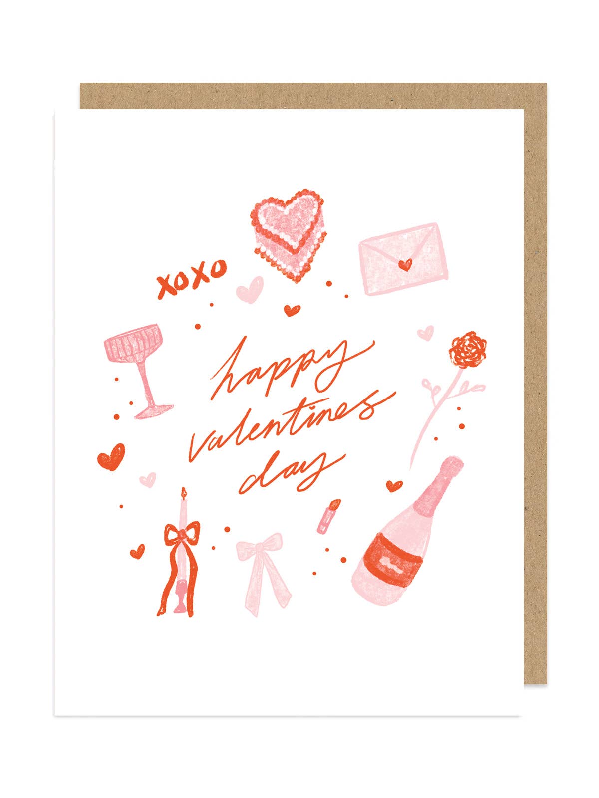 Hand-Drawn Happy Valentine&