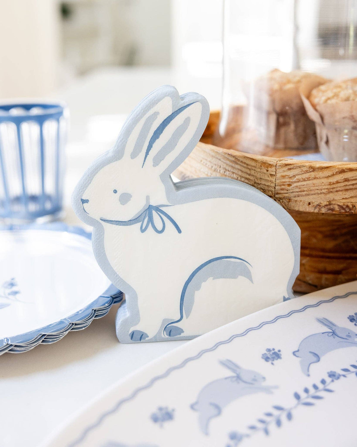 Bunny Shaped Dinner Napkin