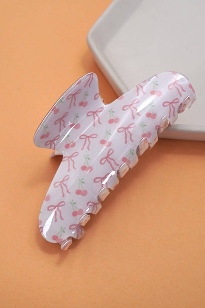 Large Bow Flower Pretty Hair Claw Clips