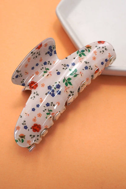 Large Bow Flower Pretty Hair Claw Clips