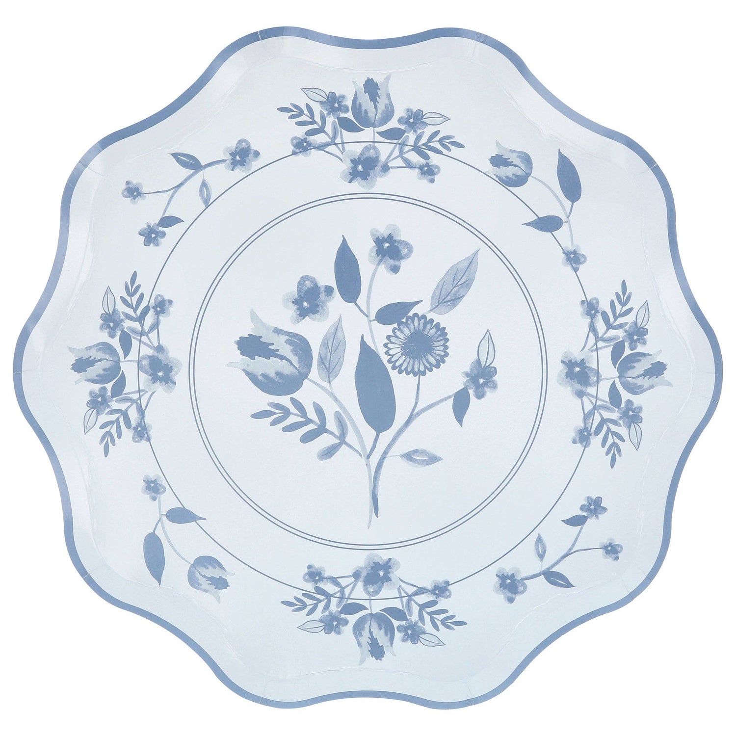 Vintage Botanical Dinner Plates
