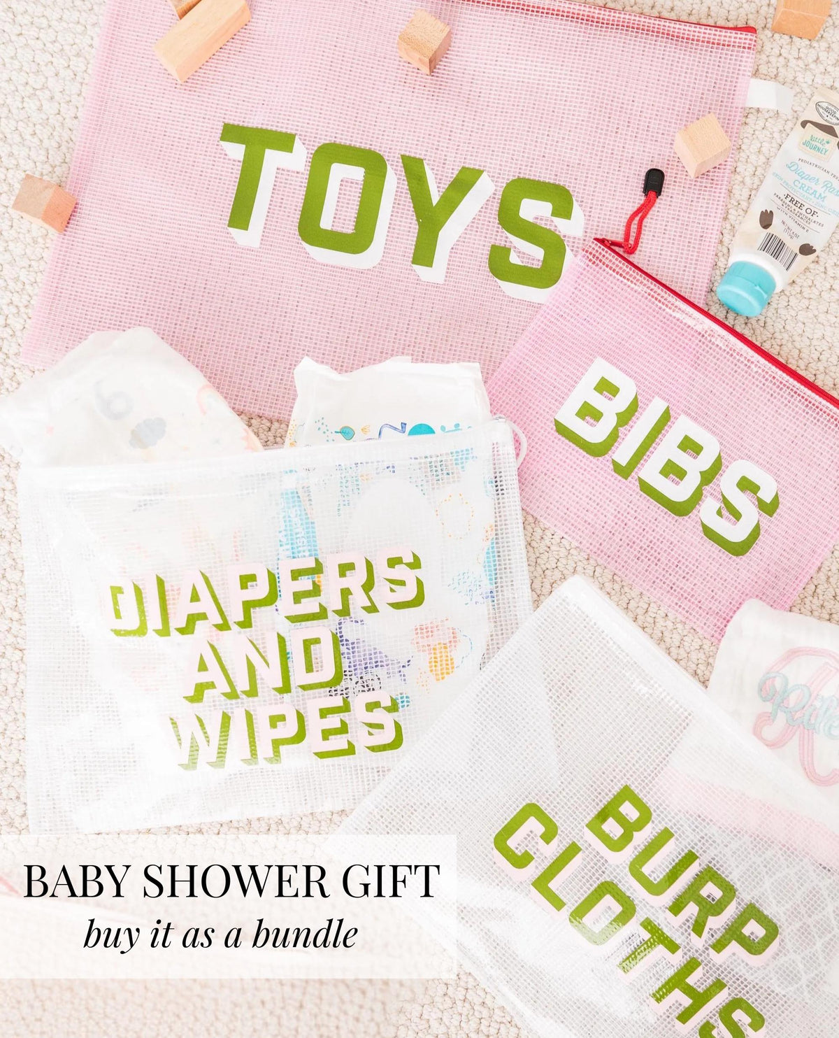 Mesh Pouch Organizer Bags for Baby