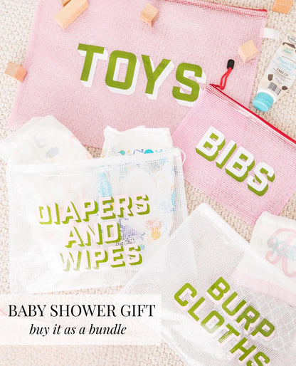 Mesh Pouch Organizer Bags for Baby