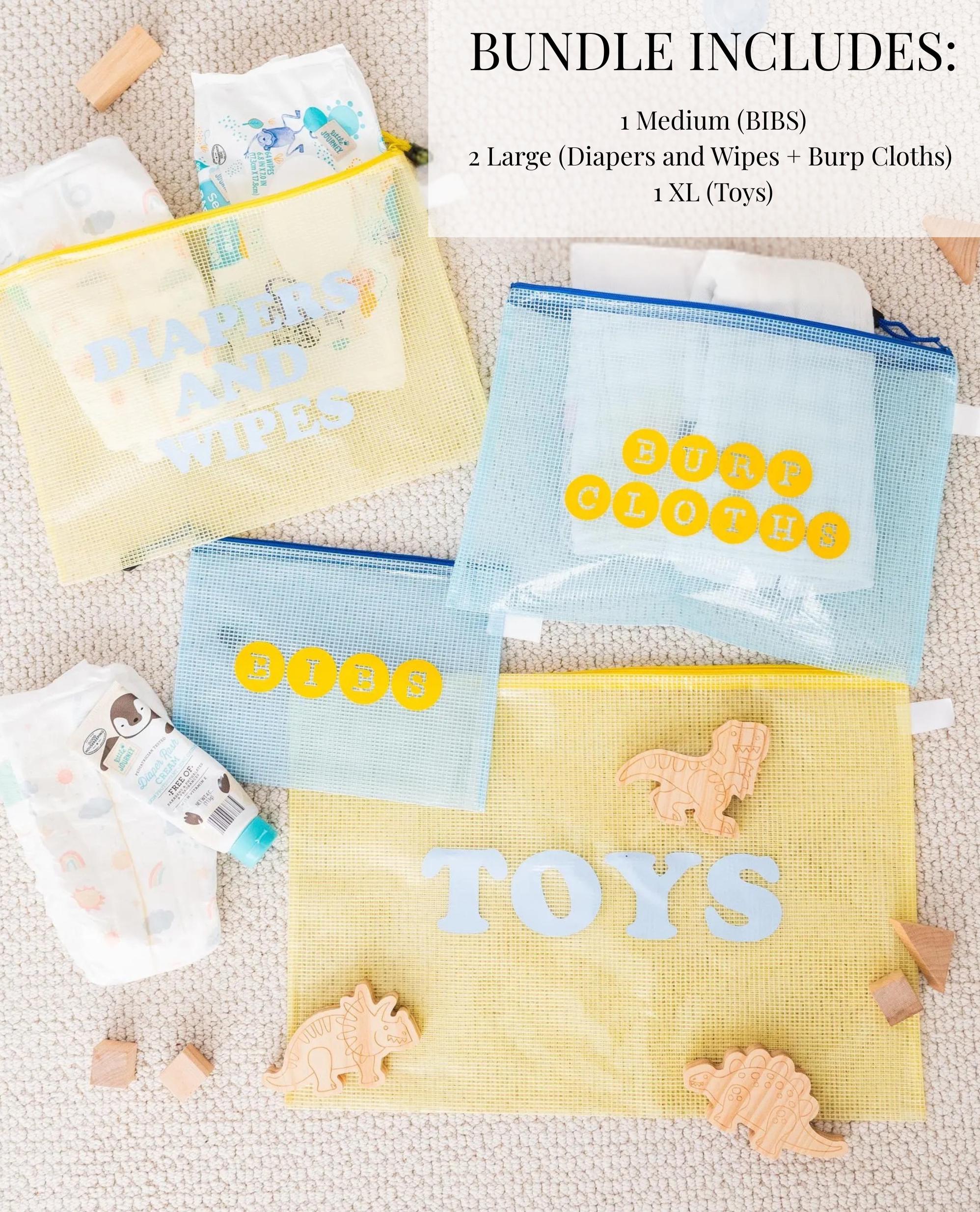 Mesh Pouch Organizer Bags for Baby