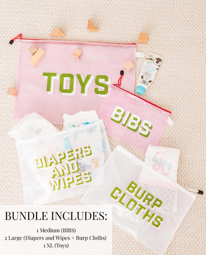 Mesh Pouch Organizer Bags for Baby