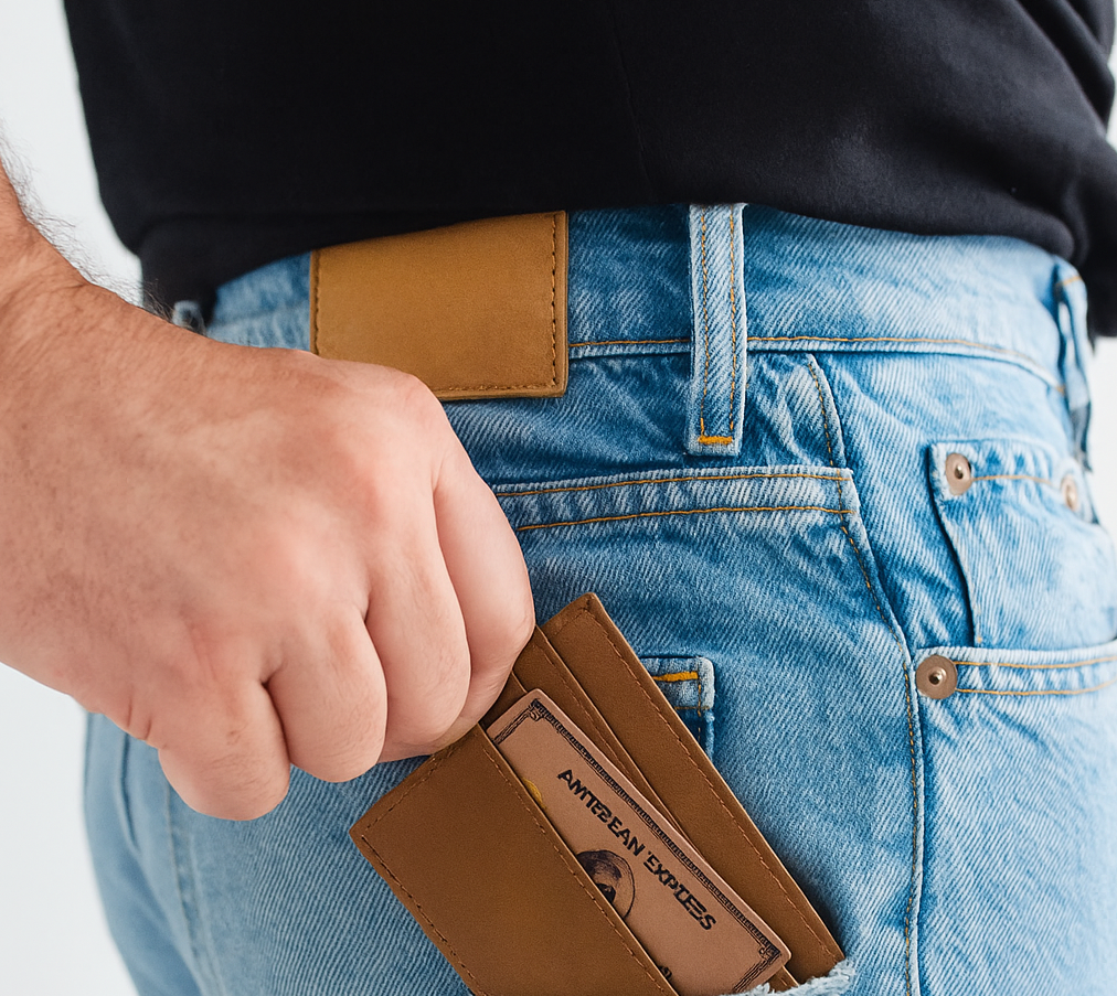 Leather Card Holder for Him