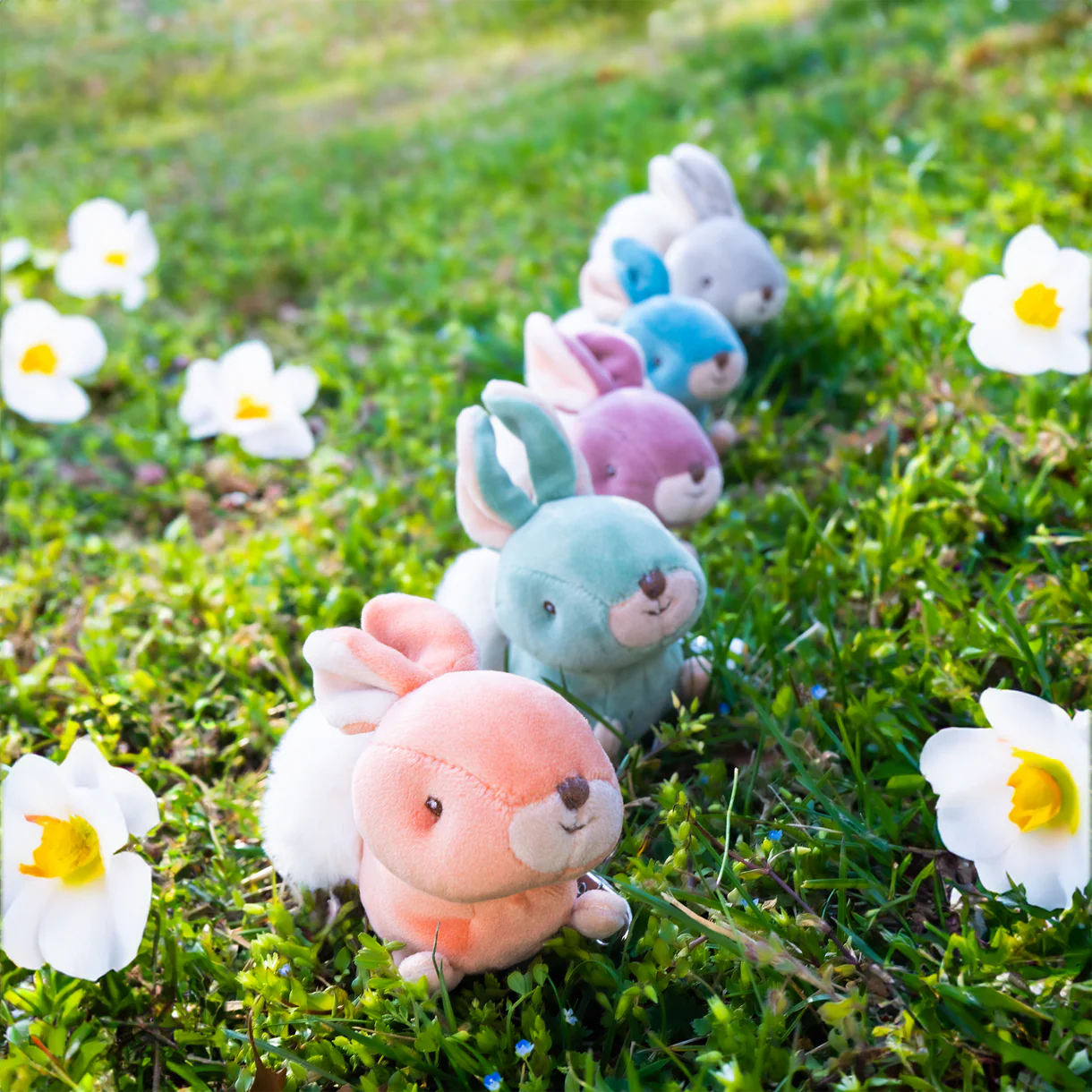 Bouncy Bunny Bag Charm in Assorted Colors