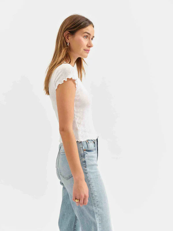 Lily Lettuce Hems Tee