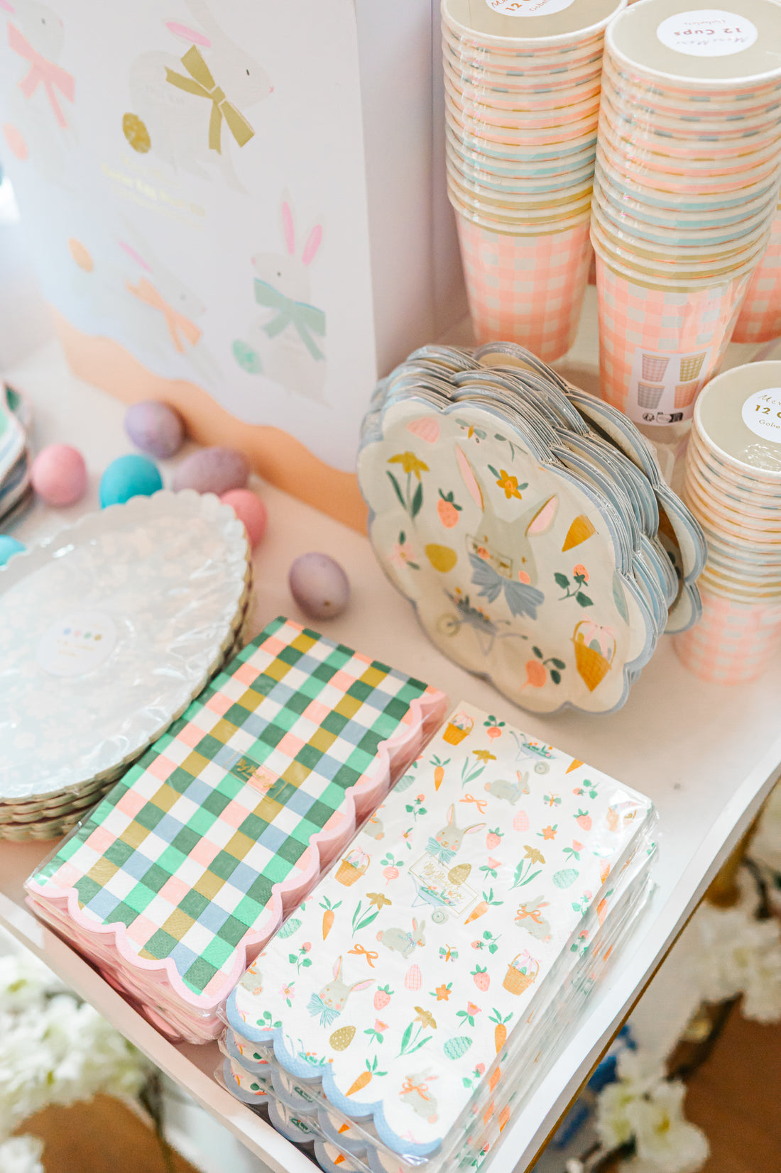 Hopscotch Gingham Dinner Napkin