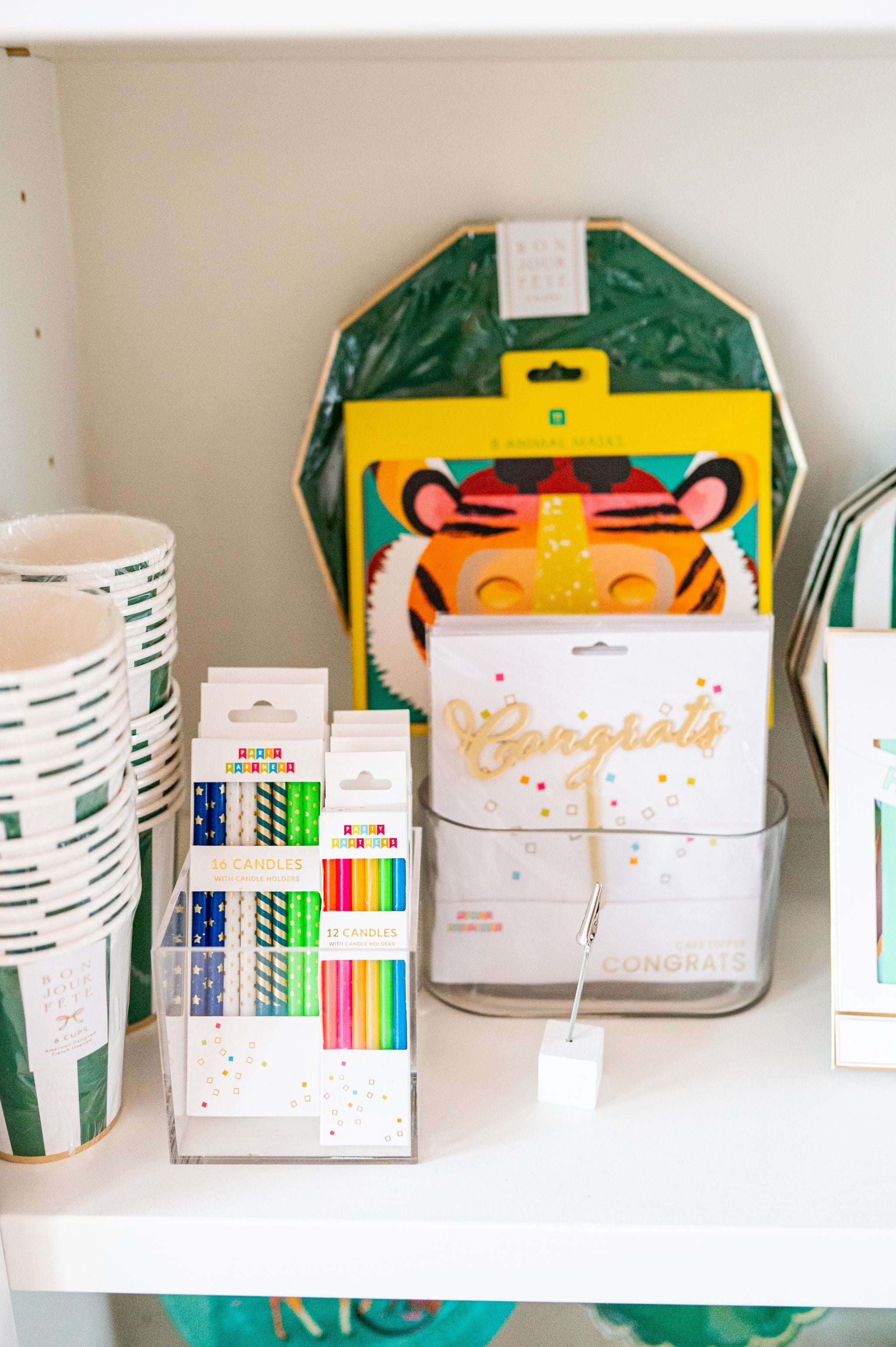 Congrats Gold Cake Topper