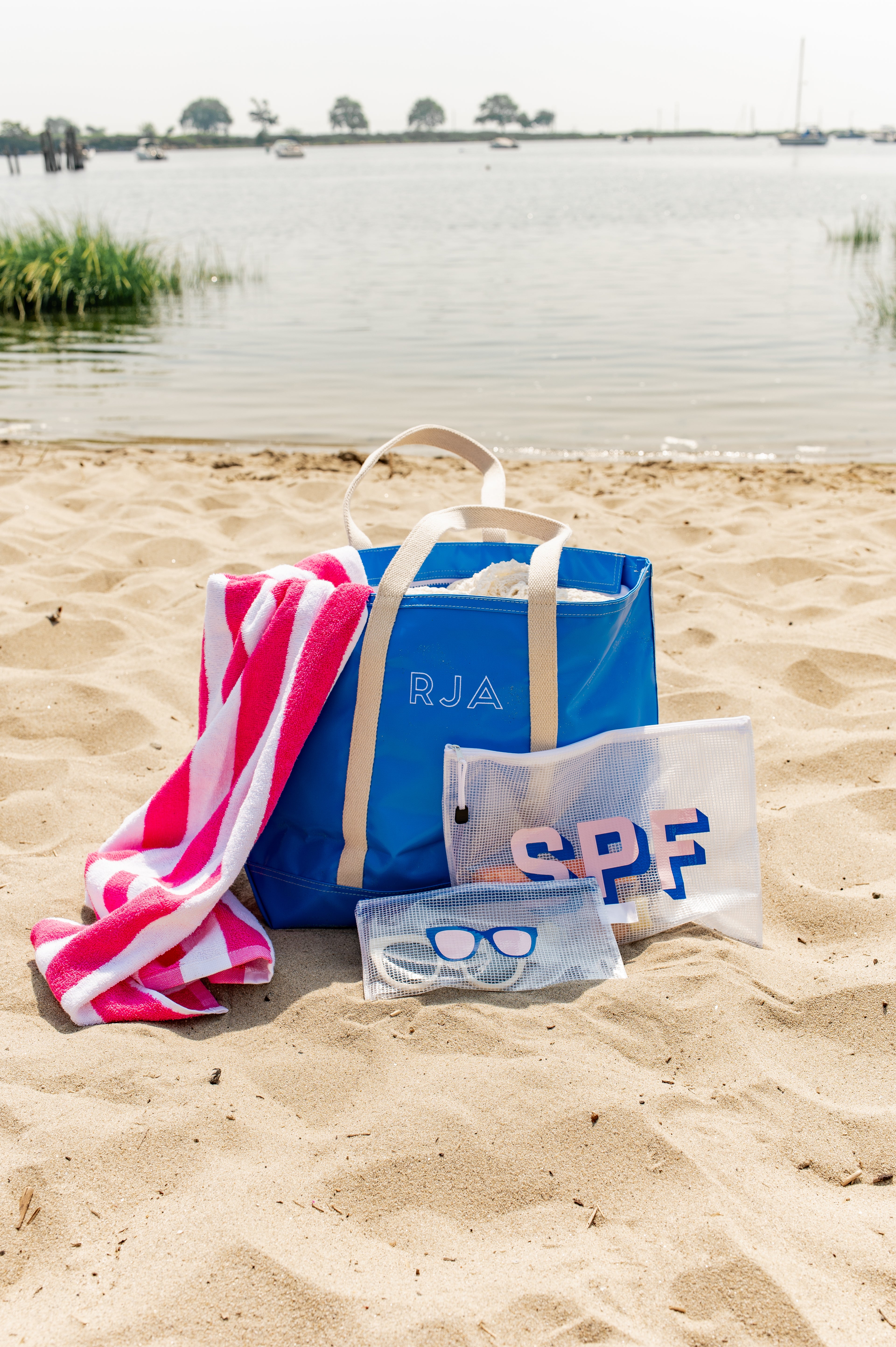 Personalized Mesh Pool Bag