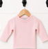 Fairytale pink personalized toddler sweater