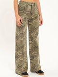 Far Out Patchpocket High Rise Wide Leg Jeans