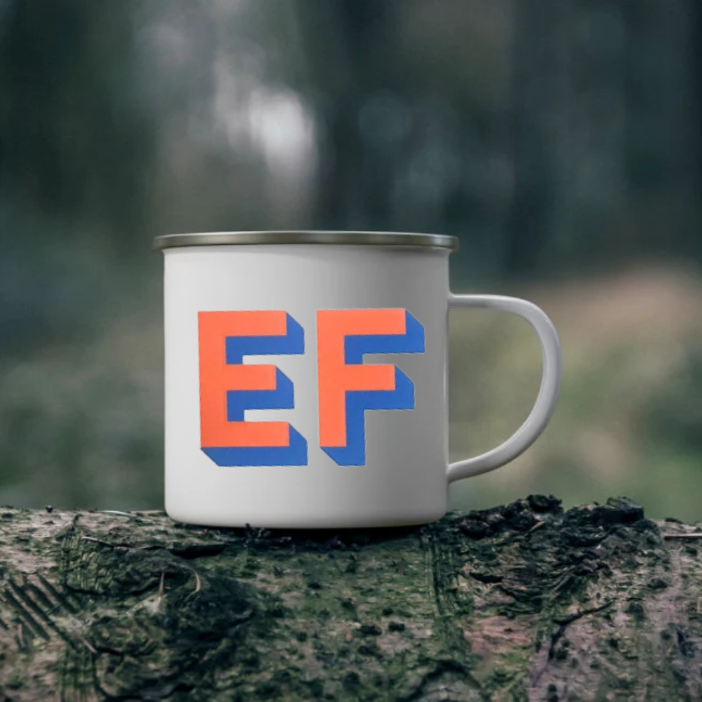 Monogram Camp Mug
