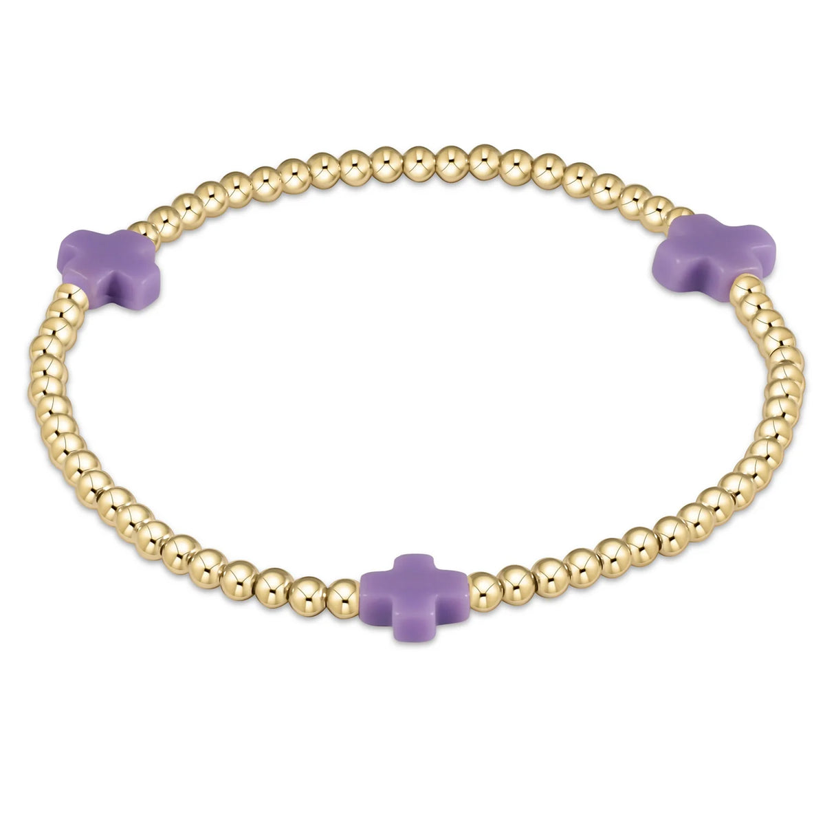 Enewton Signature Cross Gold Bracelet
