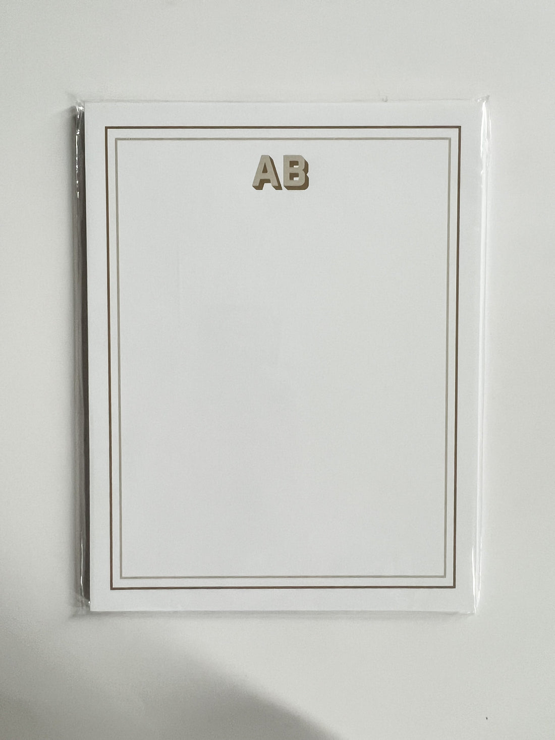 AB Notepad - FINAL SALE