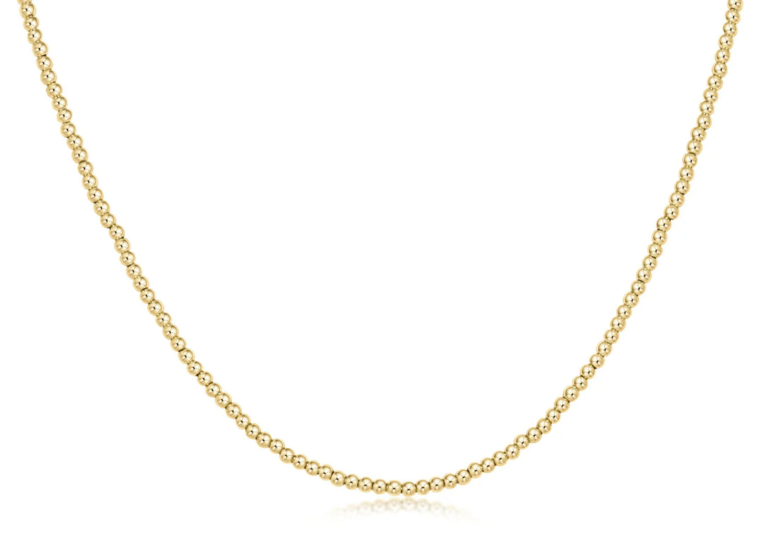 Enewton 17" Choker Beaded - Classic Gold
