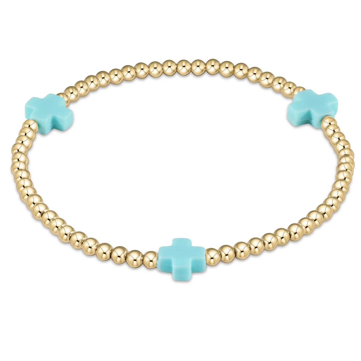 Enewton Signature Cross Gold Bracelet