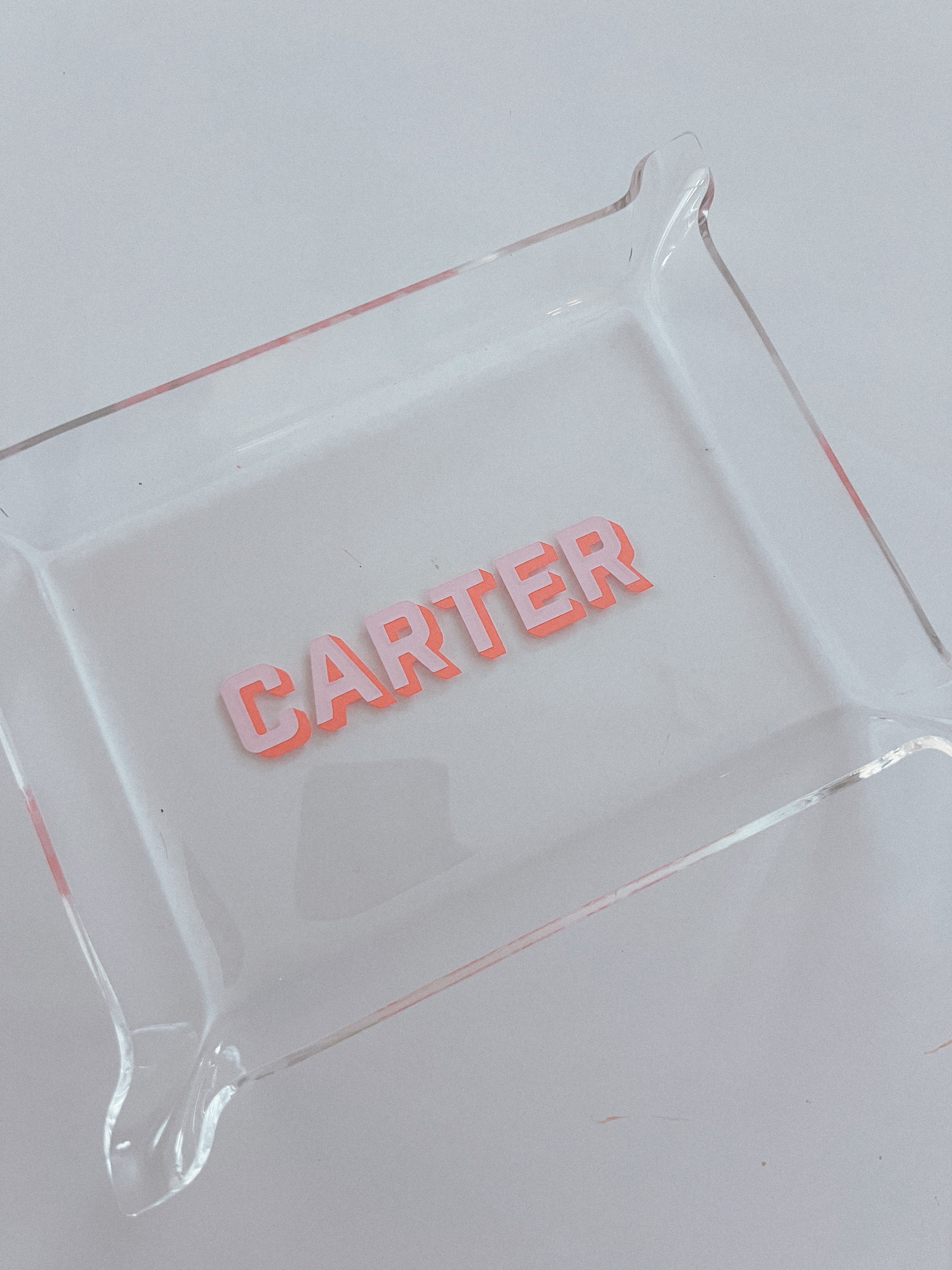 Carter Acrylic Tray - FINAL SALE