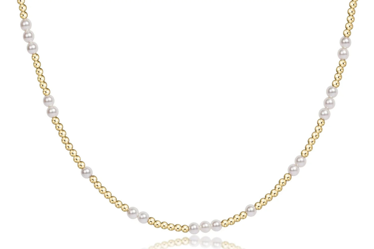 Enewton 17" Choker Beaded - Hope Unwritten Pearl