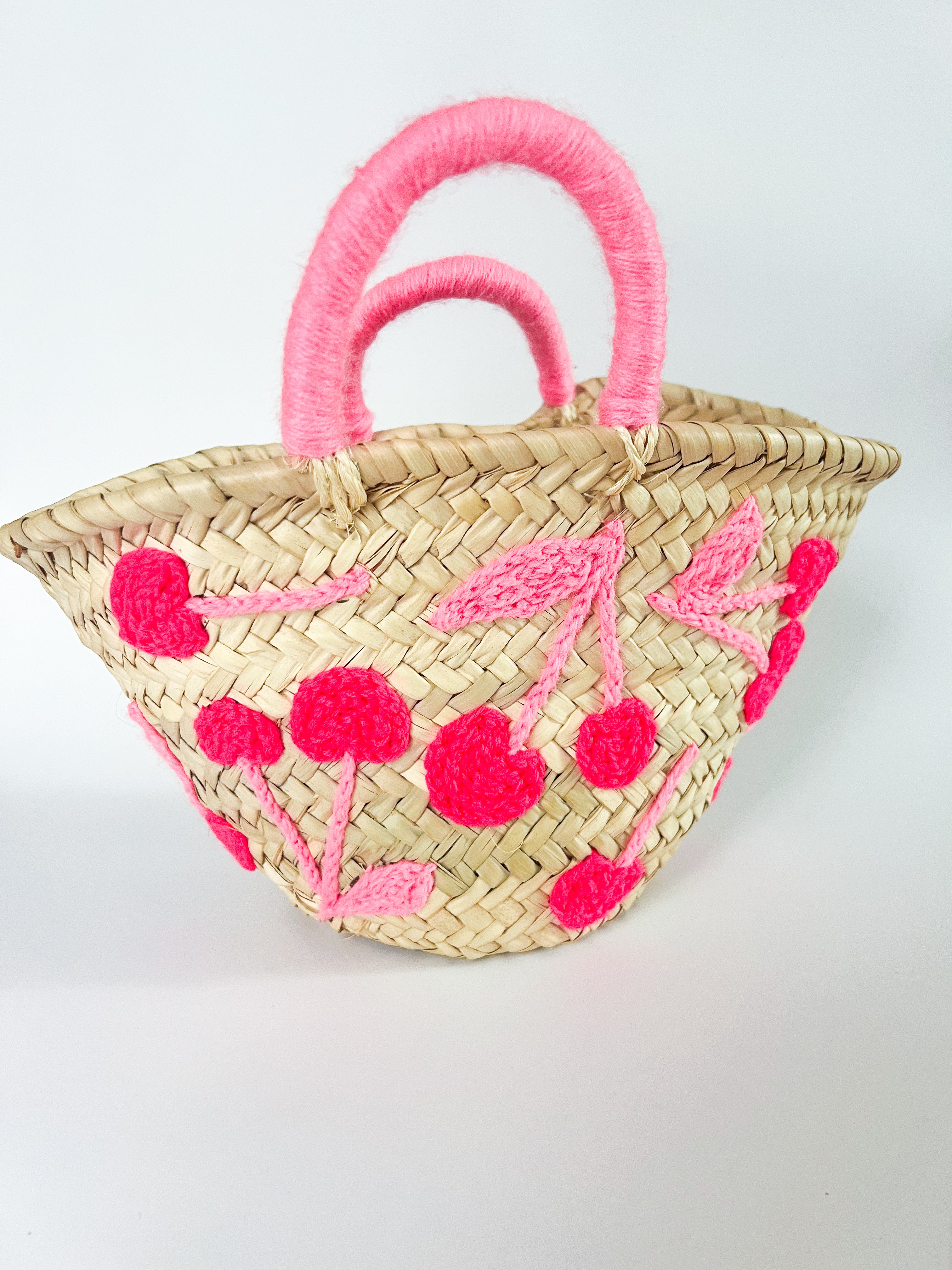 Hand Stitched Moroccan Straw Totes - In Stock, Ready to Ship