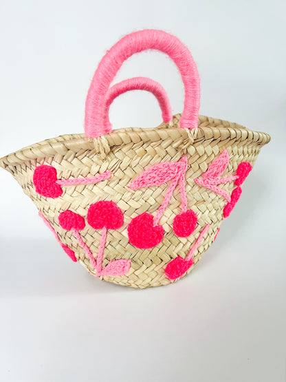 Hand Stitched Moroccan Straw Totes - In Stock, Ready to Ship