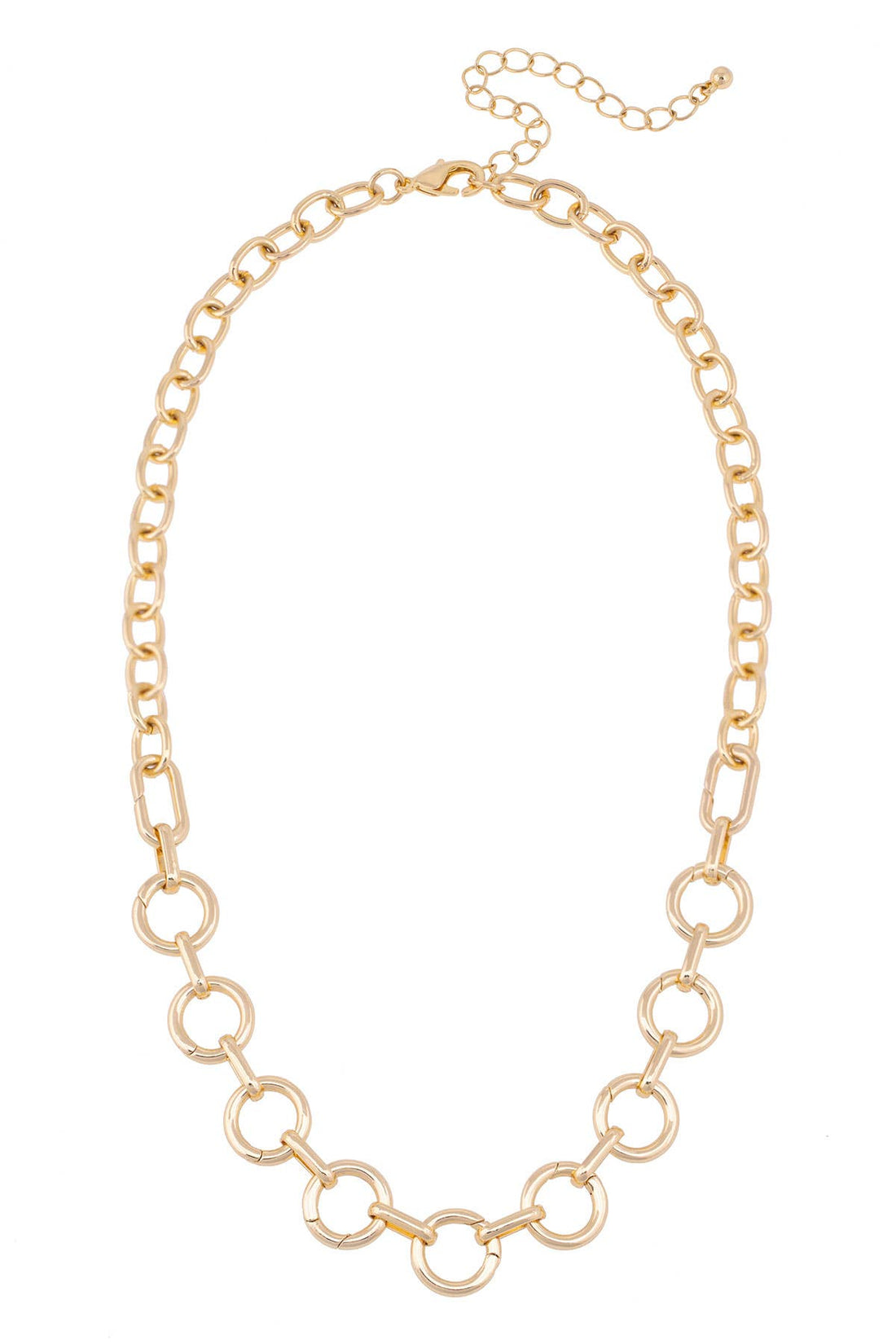Juliette gold charm collector necklace base