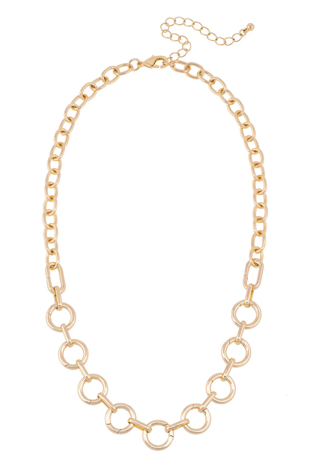 Juliette gold charm collector necklace base