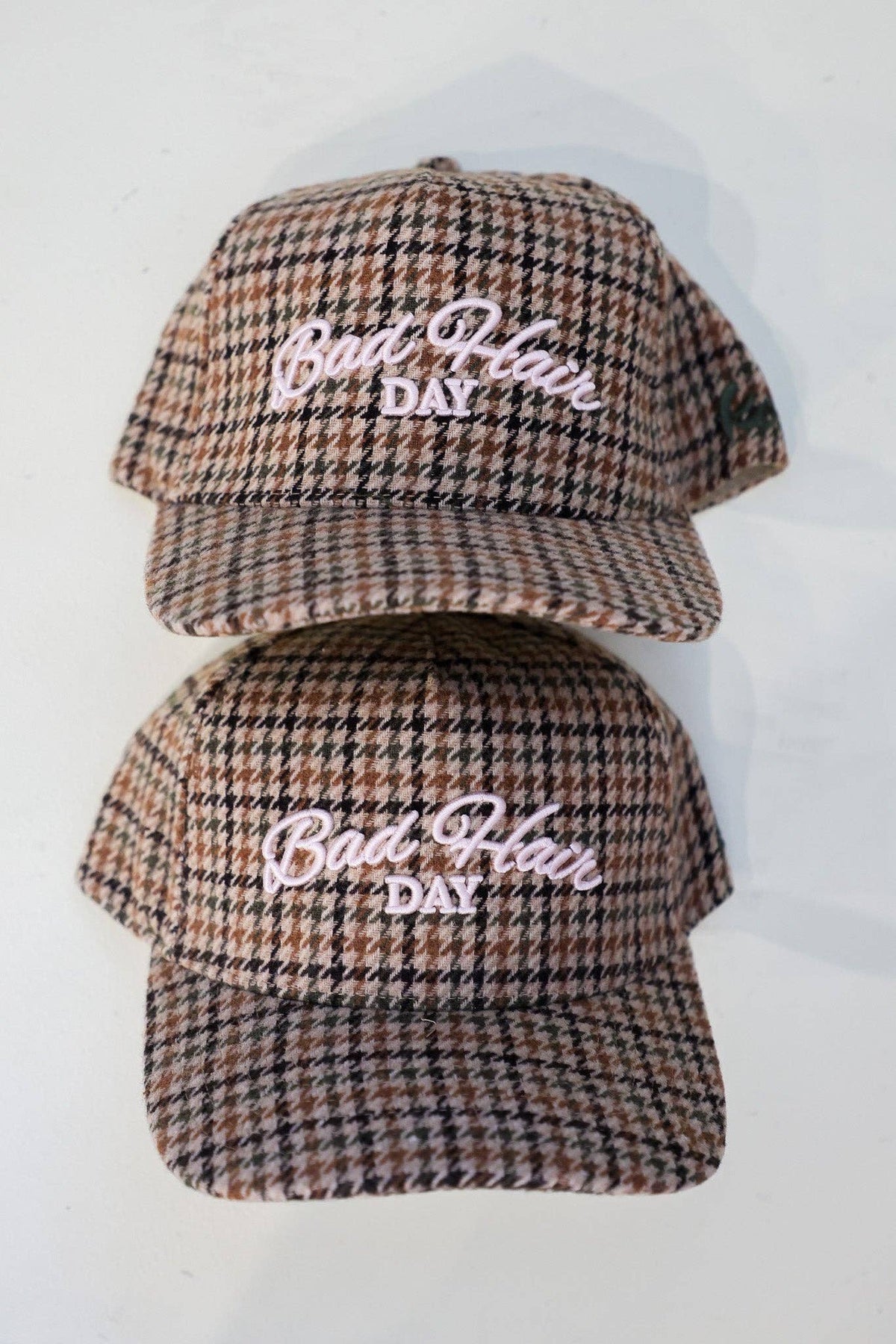 KAXI Bad Hair Day hat with white embroidery