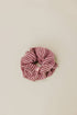 KAXI Pink and Maroon striped corset scrunchie