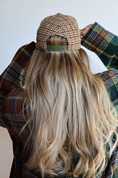 KAXI tweed Bad Hair Day trucker hat back view