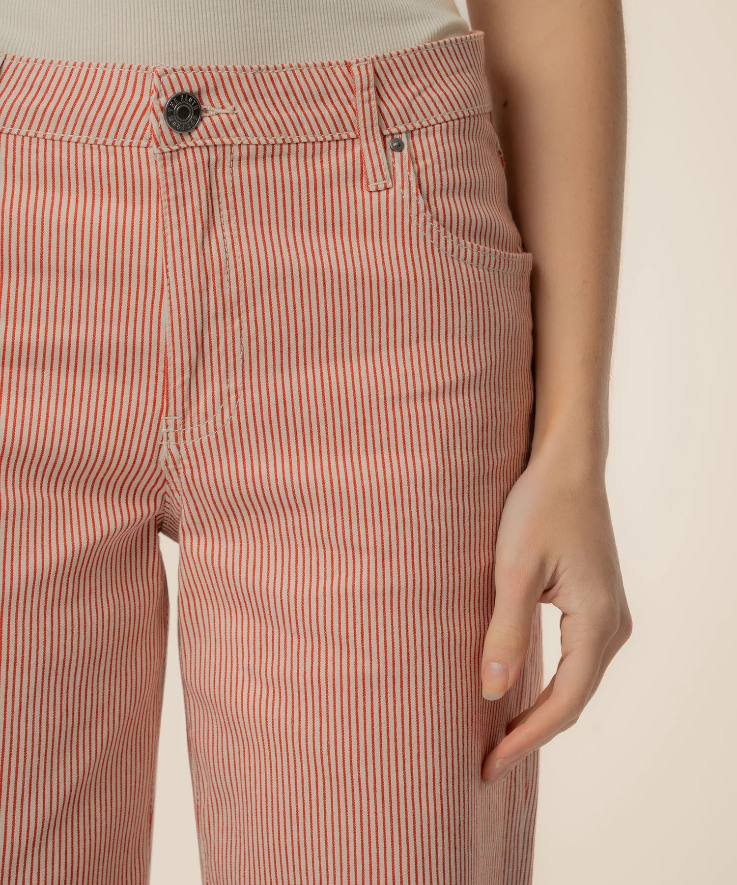 Charlotte High Rise Wide Leg with Raw Hem