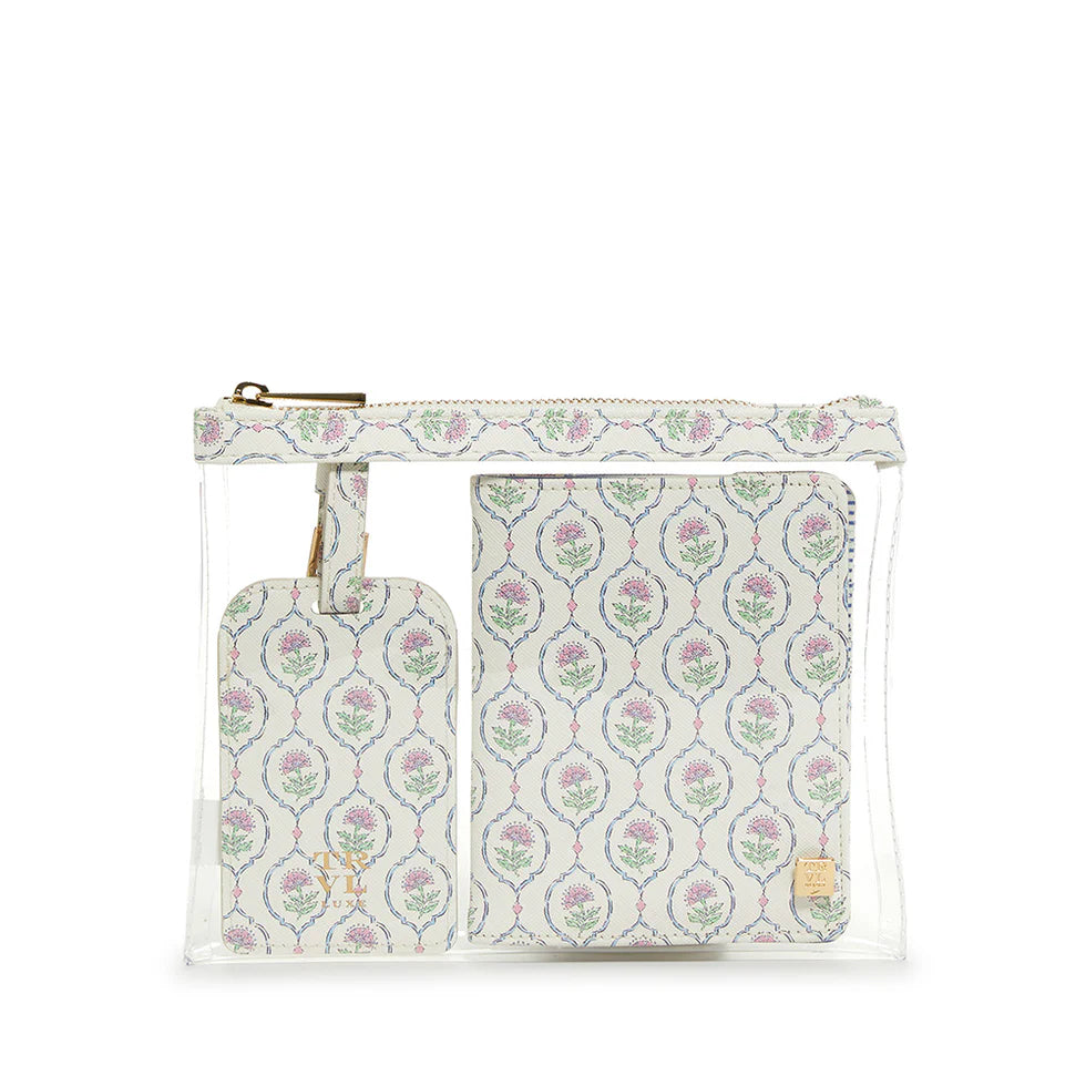 TRVL Luxe Saffiano 3 Pc Set