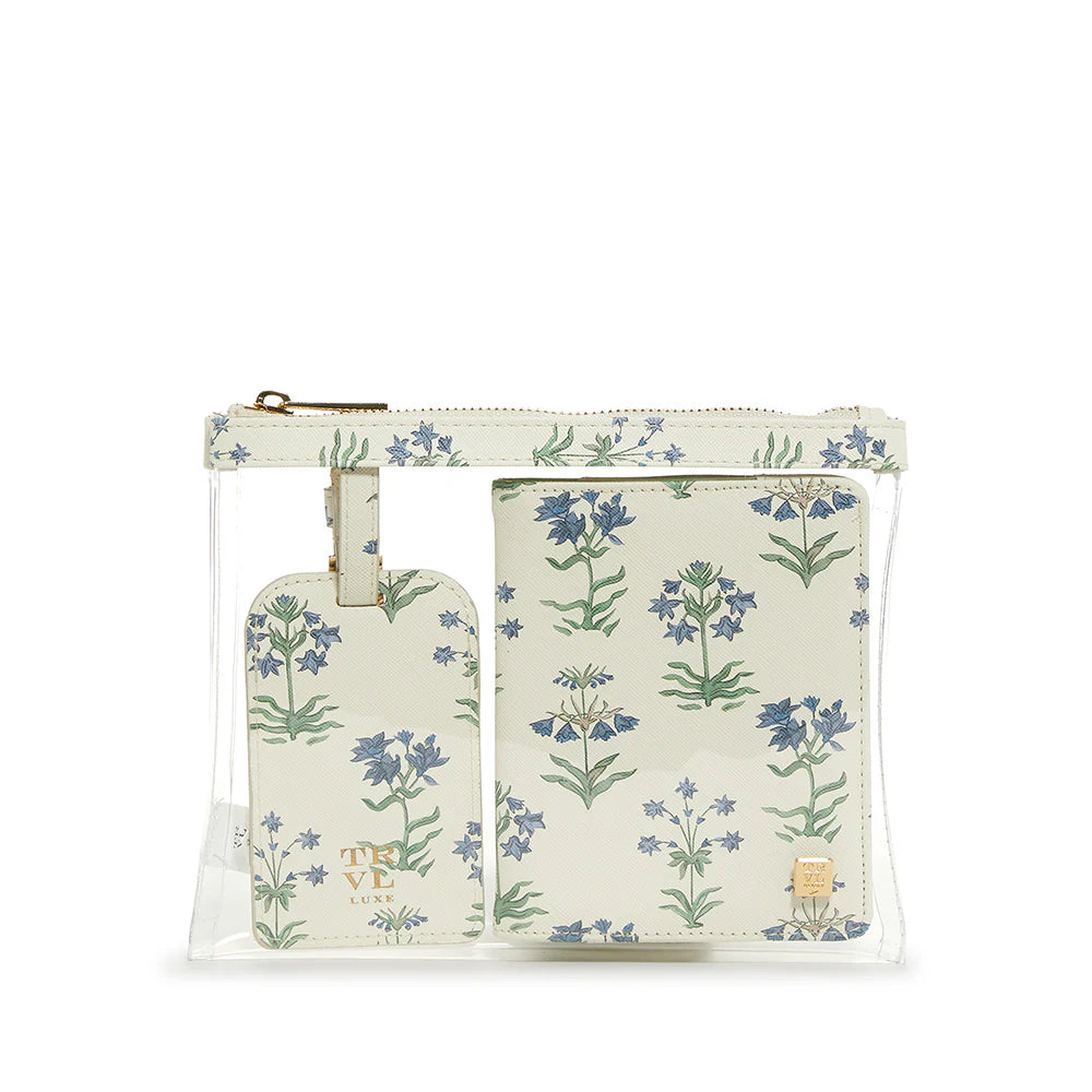 TRVL Luxe Saffiano 3 Pc Set