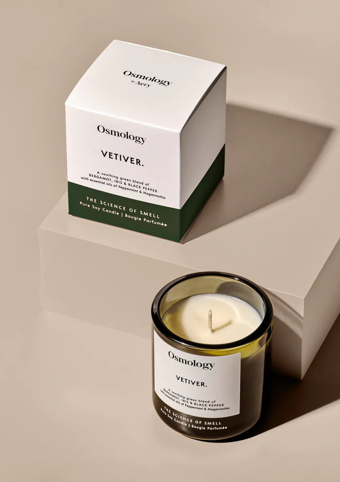 Vetiver Scented Candle